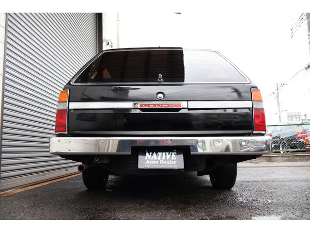 セドリックワゴン SGL サーフスタイル アイアンバンパー LEDヘッドライト 新品クリアバンパーマーカー 新品デイトナクローム 新品BFグッドリッジホワイトレター タイミングベルト交換済み(27枚目)