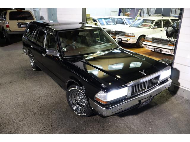 セドリックワゴン SGL サーフスタイル アイアンバンパー LEDヘッドライト 新品クリアバンパーマーカー 新品デイトナクローム 新品BFグッドリッジホワイトレター タイミングベルト交換済み(31枚目)