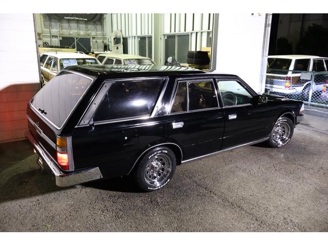 セドリックワゴン SGL サーフスタイル アイアンバンパー LEDヘッドライト 新品クリアバンパーマーカー 新品デイトナクローム 新品BFグッドリッジホワイトレター タイミングベルト交換済み(42枚目)