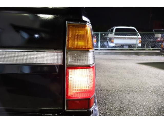 セドリックワゴン SGL サーフスタイル アイアンバンパー LEDヘッドライト 新品クリアバンパーマーカー 新品デイトナクローム 新品BFグッドリッジホワイトレター タイミングベルト交換済み(44枚目)