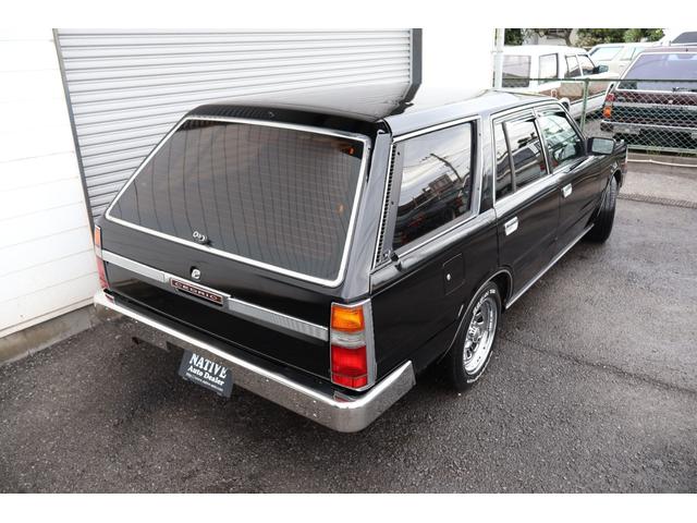 セドリックワゴン SGL サーフスタイル アイアンバンパー LEDヘッドライト 新品クリアバンパーマーカー 新品デイトナクローム 新品BFグッドリッジホワイトレター タイミングベルト交換済み(61枚目)