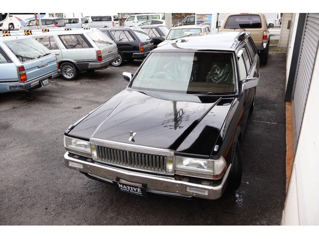 セドリックワゴン SGL サーフスタイル アイアンバンパー LEDヘッドライト 新品クリアバンパーマーカー 新品デイトナクローム 新品BFグッドリッジホワイトレター タイミングベルト交換済み(65枚目)