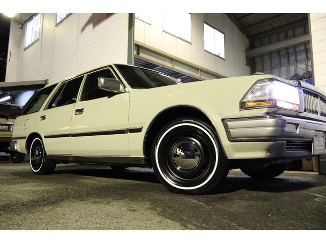 セドリックワゴン ＳＧＬリミテッド　サーフスタイル　ベンチシート　コラムオートマ　新品ＮｅｏＭｏｏｎ１５ｉｎ　新品ホワイトリボンタイヤ　ＬＥＤヘッドライト　ＥＴＣ　最終モデル　タイミングベルト交換済み（34枚目）