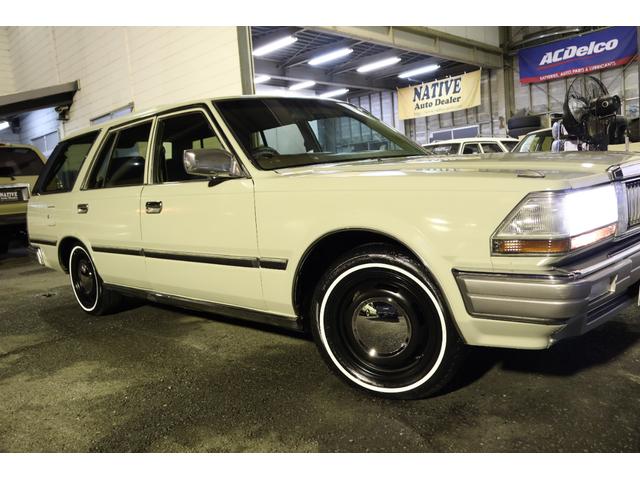 セドリックワゴン ＳＧＬリミテッド　サーフスタイル　ベンチシート　コラムオートマ　新品ＮｅｏＭｏｏｎ１５ｉｎ　新品ホワイトリボンタイヤ　ＬＥＤヘッドライト　ＥＴＣ　最終モデル　タイミングベルト交換済み（35枚目）