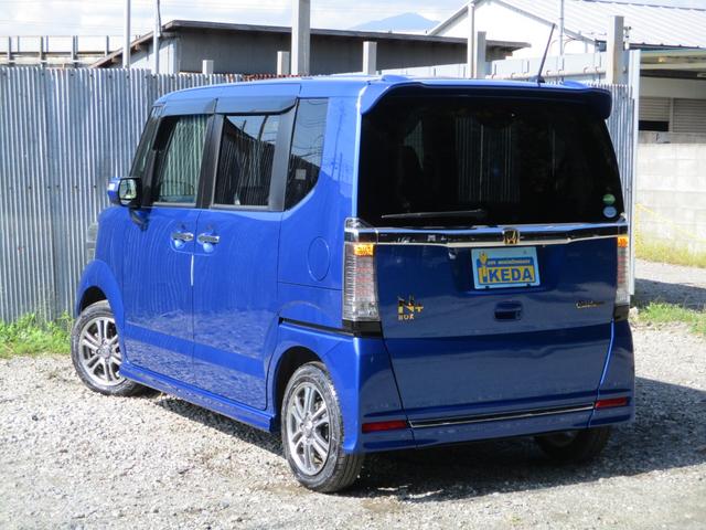 N-BOX+カスタム G・ターボLパッケージ 後期型 純正SDナビ Bluetoothオーディオ バックカメラ ETC 両側パワースライドア ディスチャージ 純正14インチアルミ スマートキー(4枚目)