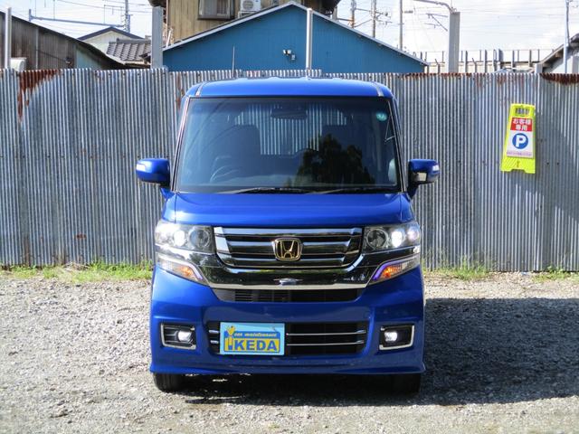 N-BOX+カスタム G・ターボLパッケージ 後期型 純正SDナビ Bluetoothオーディオ バックカメラ ETC 両側パワースライドア ディスチャージ 純正14インチアルミ スマートキー(7枚目)