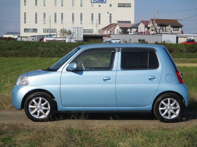 エッセ X 純正ナビ バックカメラ 走行8000km キーレス 電動格納ドアミラー オートエアコン ボディ同色アウターハンドル 4速オートマ(78枚目)