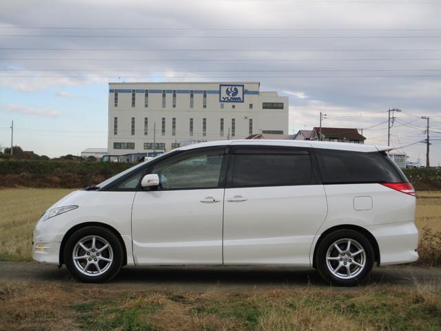 エスティマ ２．４アエラス　Ｇエディション　純正地デジＨＤＤナビ　ＤＶＤ再生　Ｂｌｕｅｔｏｏｔｈオーディオ　後席フリップダウンモニター　両側パワースライドア　ディスチャージ　スマートキー　寒冷地仕様（6枚目）