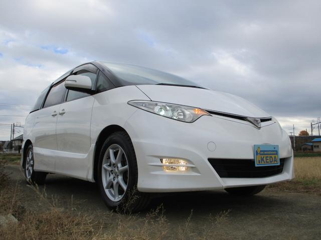 エスティマ ２．４アエラス　Ｇエディション　純正地デジＨＤＤナビ　ＤＶＤ再生　Ｂｌｕｅｔｏｏｔｈオーディオ　後席フリップダウンモニター　両側パワースライドア　ディスチャージ　スマートキー　寒冷地仕様（36枚目）