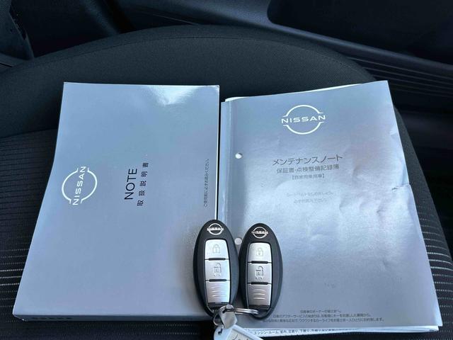 ノート Ｘ　ＦＯＵＲ　保証　新車保証・まごころ保証　１年間・走行距離無制限付き（42枚目）