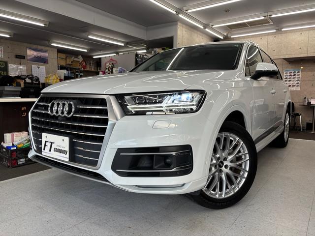 Ｑ７ ２．０ＴＦＳＩクワトロ　パノラマルーフ　７人乗り　純正ナビ　フルセグ　ＢＴ　ＵＳＢ　全方位モニター　レーダークルーズコントロール衝突軽減ブレーキ　レーンキープアシスト　コーナーセンサー　パワーバックドア本革シート（36枚目）