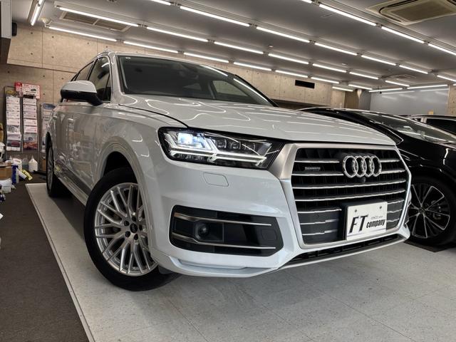 Ｑ７ ２．０ＴＦＳＩクワトロ　パノラマルーフ　７人乗り　純正ナビ　フルセグ　ＢＴ　ＵＳＢ　全方位モニター　レーダークルーズコントロール衝突軽減ブレーキ　レーンキープアシスト　コーナーセンサー　パワーバックドア本革シート（40枚目）