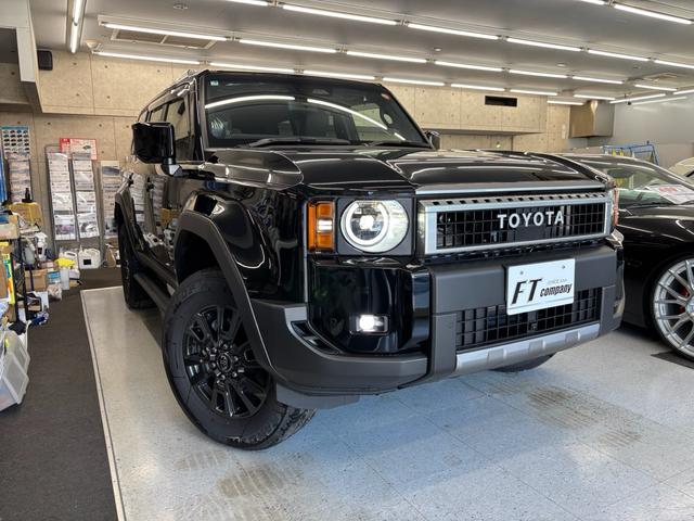 ランドクルーザー２５０ ＶＸ　トヨタチームメイト　丸目ヘッドランプ　サンルーフ　黒革シート　デジタルインナーミラー　フロアマット　サイドバイザー（37枚目）