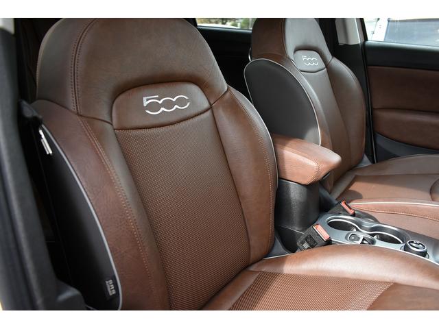 ５００Ｘ ポップスター　プラス　ワンオーナー車　グレージュ　ブラウンレザー　シートヒーター　バックカメラ　純正オーディオ　Ｂｌｕｅｔｏｏｔｈ　アルファロメオディーラーにて前回法定整備（29枚目）