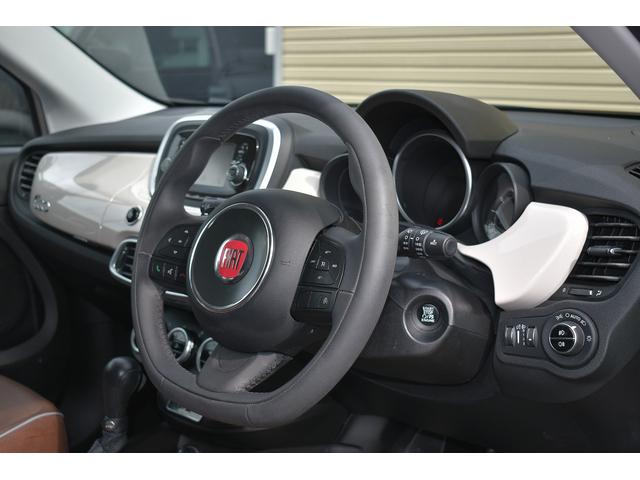 ５００Ｘ ポップスター　プラス　ワンオーナー車　グレージュ　ブラウンレザー　シートヒーター　バックカメラ　純正オーディオ　Ｂｌｕｅｔｏｏｔｈ　アルファロメオディーラーにて前回法定整備（39枚目）