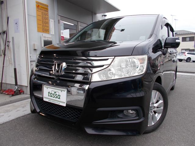 ステップワゴンスパーダ Ｚ　車検２年付き☆純正ＨＤＤナビ☆フリップダウンモニター☆バックカメラ☆アラウンドビュー☆両側パワースライドドア☆地デジＴＶ☆ＥＴＣ☆３列シ－ト☆キーフリー☆ＤＶＤ再生☆禁煙車（3枚目）