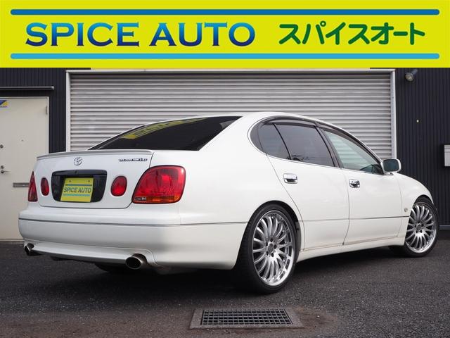 トヨタ アリスト ＶＡ３００ ＴＯＭ'Ｓ Ｇ 限定車 黒革パワーシート