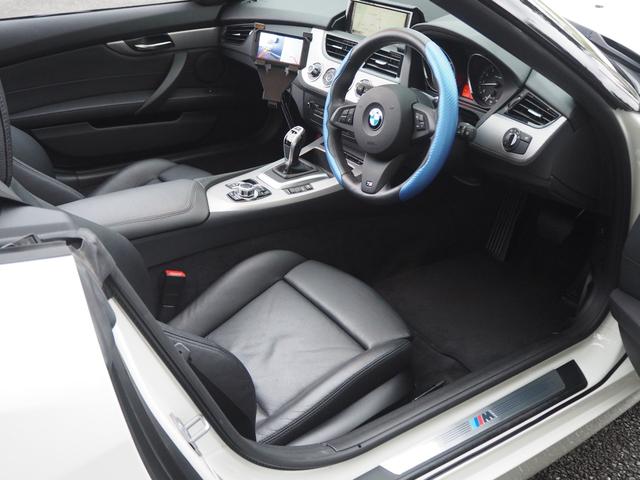 Z4 sDrive20i Mスポーツ 走行13000km 黒本革スポーツシート ヒーター付パワーシート 純正ナビ Bluetooth 前後ドラレコ バックカメラ ETC パドルシフト 電動オープン HID 純正18インチアルミホイール(23枚目)