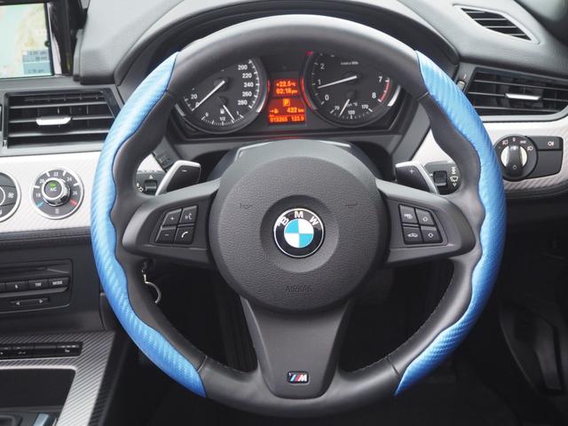 Z4 sDrive20i Mスポーツ 走行13000km 黒本革スポーツシート ヒーター付パワーシート 純正ナビ Bluetooth 前後ドラレコ バックカメラ ETC パドルシフト 電動オープン HID 純正18インチアルミホイール(36枚目)