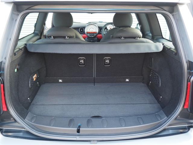 MINI クーパーS クラブマン 希少色カイトブルー 走行29800km ウルトラスエードステアリング パドルシフト KENWOODナビ アームレスト 後期モデル HID 純正16インチAW ターボ ETC 取説 記録簿 スぺアキー(72枚目)
