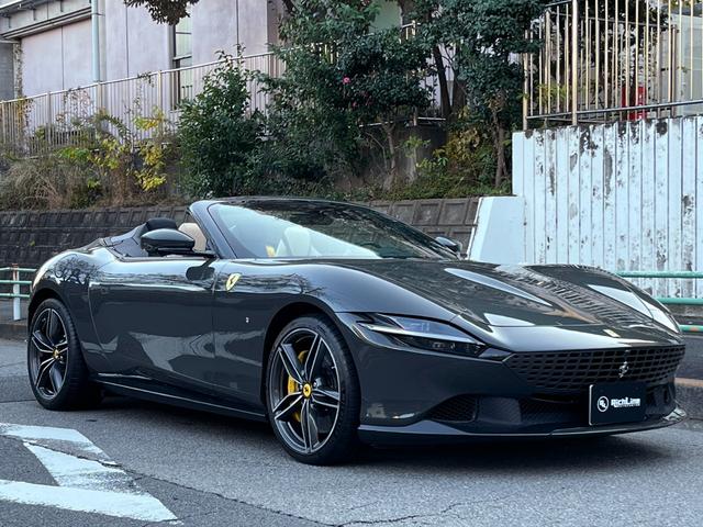 ローマスパイダー ベースグレード　ＯＰ７７９　カーボンフロントスポイラー＆リアディフューザー＆シルカバー　スポークエクゾースト　ＬＥＤカーボンステアリング　マグネライドショックアブソーバー　２０インチ鍛造ダイヤモンドカットＡＷ（14枚目）