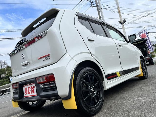 アルトワークス ベースグレード　インタークーラーターボ　４ＷＤ　５速マニュアルミッション　純正レカロシート　ＨＩＤオートヘッドライト　純正１５インチアルミホイール（48枚目）