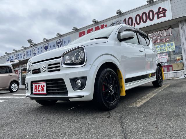 アルトワークス ベースグレード　インタークーラーターボ　４ＷＤ　５速マニュアルミッション　純正レカロシート　ＨＩＤオートヘッドライト　純正１５インチアルミホイール（49枚目）