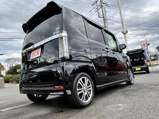 N-BOXカスタム G・Lパッケージ 8インチナビゲーション フルセグTV バックカメラ Bluetooth対応 両側パワースライドドア ETC ステアリングスイッチ オートドアミラー HIDオートヘッドライト プッシュスタート(54枚目)