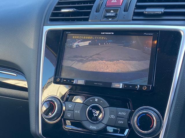 １．６ＧＴアイサイト　４ＷＤ　ナビ　ＣＤ　ＤＶＤ再生　ＴＶ　Ｂｌｕｅｔｏｏｔｈ　ＥＴＣ　スマートキー　バックカメラ　コーナーセンサー　本革ステアリング　衝突軽減ブレーキ　１７インチ純正アルミ(13枚目)