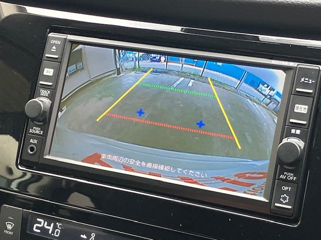 エクストレイル ２０Ｘ　エマージェンシーブレーキパッケージ　シートヒーター　フルセグ　Ｂカメラ　Ｂｌｕｅｔｏｏｔｈオーディオ　ＥＴＣ　Ｉストップ　ＬＥＤヘッドライト　１７インチＡＷ　スマキー　ＡＢＳ　電格ミラー　ＣＤ　運転席エアバッグ　助手席エアバッグ（5枚目）