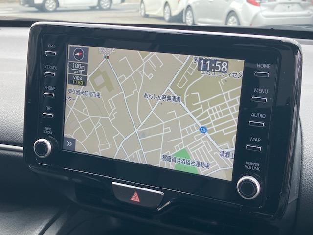 ヤリスクロス ハイブリッドＺ　衝突軽減　レーンキープ　障害物センサー　オートクルーズ　シートヒーター　パワーシート　ナビ　Ｂカメラ　Ｂｌｕｅｔｏｏｔｈオーディオ　ＥＴＣ　Ｉストップ　ＬＥＤヘッドライト　スマキー　ＡＢＳ（4枚目）