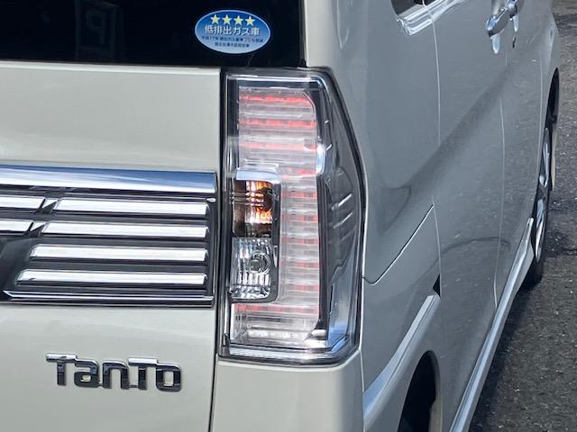 タント カスタムＸ　ＳＡＩＩＩ　衝突軽減　障害物センサー　片側電動　シートヒーター　ナビ　フルセグ　Ｂカメラ　Ｂｌｕｅｔｏｏｔｈオーディオ　ＥＴＣ　Ｉストップ　ＬＥＤヘッドライト　１４インチＡＷ　スマキー　禁煙車　ＡＢＳ（25枚目）
