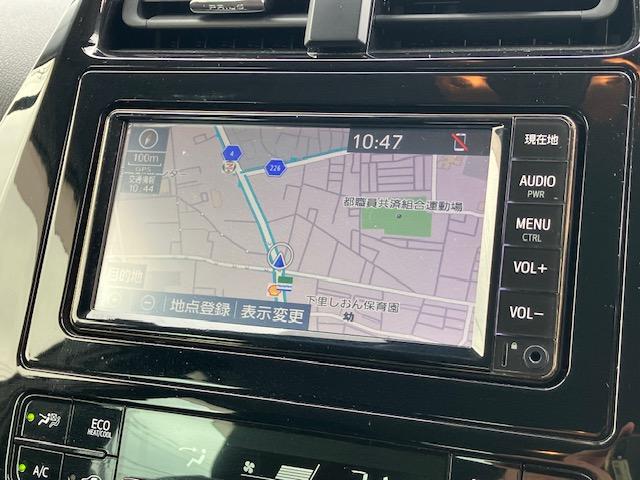プリウス Ｓ　４ＷＤ　衝突軽減　レーンキープ　障害物センサー　アダプティブクルーズ　ワンセグ　Ｂカメラ　Ｂｌｕｅｔｏｏｔｈオーディオ　ＥＴＣ　Ｉストップ　ＬＥＤヘッドライト　スマキー　禁煙車　ＡＢＳ（4枚目）