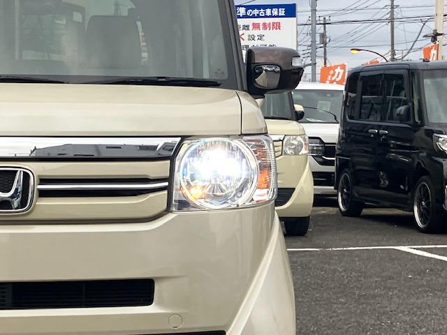 Ｎ－ＢＯＸ ２トーンカラースタイル　ＧターボＳＳパッケージ　衝突軽減　オートクルーズ　両側電動　ナビ　ワンセグ　Ｂカメラ　ＥＴＣ　ＨＩＤ　１４インチＡＷ　キーレス　ＡＢＳ　電格ミラー　ベンチシート　ＣＤ　ＤＶＤ再生　運転席エアバッグ　助手席エアバッグ　エアコン（23枚目）
