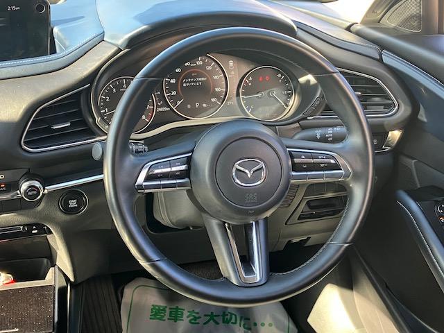 ＣＸ－３０ ２０Ｓ　衝突軽減　障害物センサー　アダプティブクルーズ　ナビ　フルセグ　全周囲カメラ　Ｆカメラ　サイドカメラ　Ｂカメラ　Ｂｌｕｅｔｏｏｔｈオーディオ　ＥＴＣ　Ｉストップ　ＬＥＤヘッドライト　１６インチＡＷ（11枚目）
