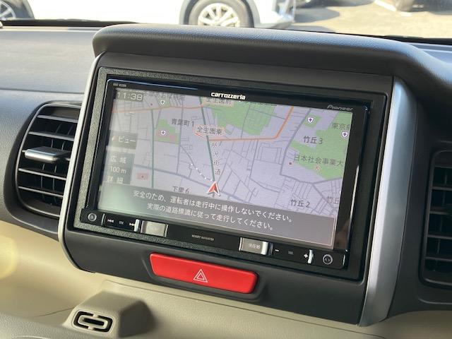 Ｎ－ＢＯＸ Ｇ　ターボＳＳパッケージ　ターボ　衝突軽減　オートクルーズ　両側電動　シートヒーター　ナビ　ワンセグ　Ｂカメラ　ＨＩＤ　スマキー　横滑り防止　ＡＢＳ　電格ミラー　ベンチシート　ＣＤ　運転席エアバッグ　助手席エアバッグ　エアコン（4枚目）