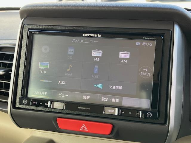 Ｎ－ＢＯＸ Ｇ　ターボＳＳパッケージ　ターボ　衝突軽減　オートクルーズ　両側電動　シートヒーター　ナビ　ワンセグ　Ｂカメラ　ＨＩＤ　スマキー　横滑り防止　ＡＢＳ　電格ミラー　ベンチシート　ＣＤ　運転席エアバッグ　助手席エアバッグ　エアコン（6枚目）