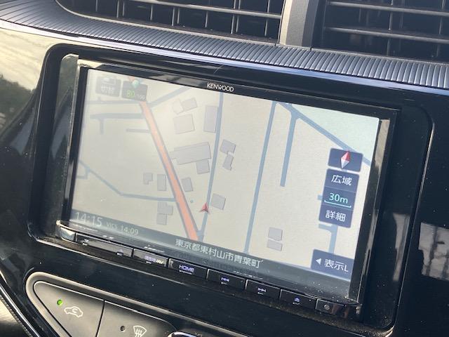 アクア S 衝突軽減 レーンキープ ナビ Bカメラ ETC Iストップ キーレス ABS 電格ミラー CD 運転席エアバッグ 助手席エアバッグ エアコン パワーウィンドウ パワーステアリング(4枚目)