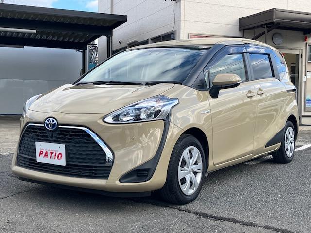 シエンタ ハイブリッド　ファンベースＸ　衝突軽減　レーンキープ　障害物センサー　片側電動　ナビ　ワンセグ　全周囲カメラ　Ｆカメラ　サイドカメラ　Ｂカメラ　Ｂｌｕｅｔｏｏｔｈオーディオ　ＥＴＣ２．０　Ｉストップ　スマキー　禁煙車　３列（34枚目）