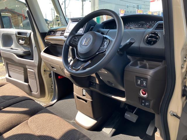 N-BOX L 衝突軽減 レーンキープ アダプティブクルーズ 両側電動 シートヒーター Iストップ LEDヘッドライト スマキー 禁煙車 横滑り防止 ABS 電格ミラー ベンチシート 運転席エアバッグ(25枚目)