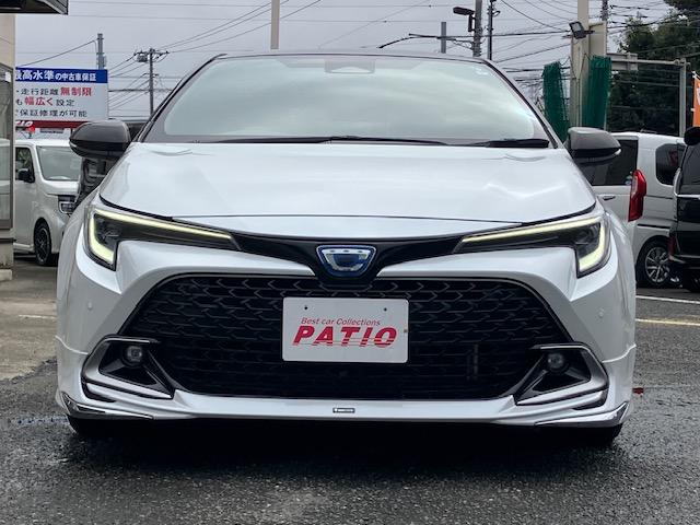カローラスポーツ ハイブリッドＧ　Ｚ　１オーナー　ナビ　Ｂｌｕｅｔｏｏｔｈ　バックカメラ　スマートキー　衝突軽減ブレーキ　車線逸脱防止　クルコン　ＭＯＤＥＬＬＩＳＴＡエアロ　ＴＯＭ’Ｓリアスポイラー（4枚目）