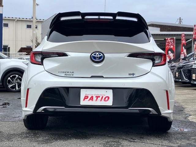 カローラスポーツ ハイブリッドＧ　Ｚ　１オーナー　ナビ　Ｂｌｕｅｔｏｏｔｈ　バックカメラ　スマートキー　衝突軽減ブレーキ　車線逸脱防止　クルコン　ＭＯＤＥＬＬＩＳＴＡエアロ　ＴＯＭ’Ｓリアスポイラー（5枚目）