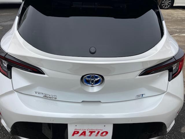 カローラスポーツ ハイブリッドＧ　Ｚ　１オーナー　ナビ　Ｂｌｕｅｔｏｏｔｈ　バックカメラ　スマートキー　衝突軽減ブレーキ　車線逸脱防止　クルコン　ＭＯＤＥＬＬＩＳＴＡエアロ　ＴＯＭ’Ｓリアスポイラー（44枚目）