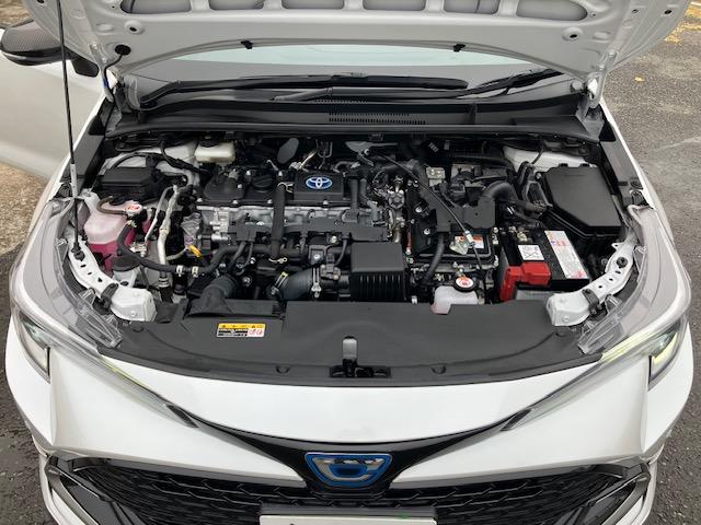 カローラスポーツ ハイブリッドＧ　Ｚ　１オーナー　ナビ　Ｂｌｕｅｔｏｏｔｈ　バックカメラ　スマートキー　衝突軽減ブレーキ　車線逸脱防止　クルコン　ＭＯＤＥＬＬＩＳＴＡエアロ　ＴＯＭ’Ｓリアスポイラー（55枚目）