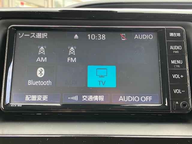 ノア X 衝突軽減 レーンキープ オートクルーズ 片側電動 ナビ フルセグ Bカメラ Bluetoothオーディオ ETC2.0 Iストップ LEDヘッドライト キーレス 禁煙車 3列 フルフラット ABS(5枚目)