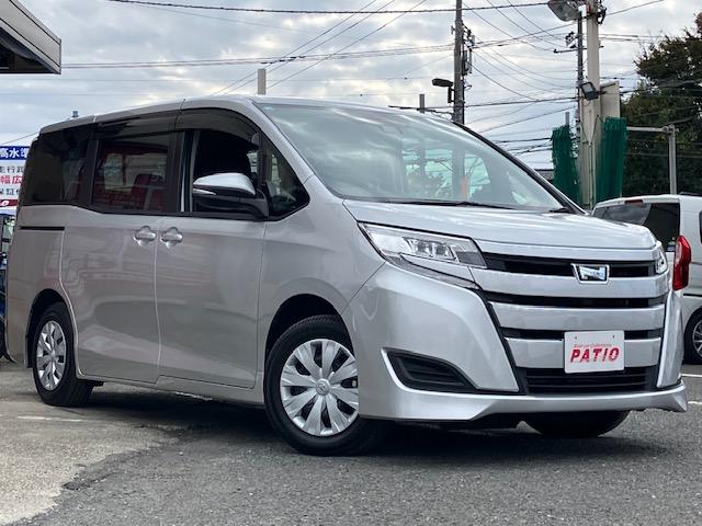 ノア X 衝突軽減 レーンキープ オートクルーズ 片側電動 ナビ フルセグ Bカメラ Bluetoothオーディオ ETC2.0 Iストップ LEDヘッドライト キーレス 禁煙車 3列 フルフラット ABS(20枚目)