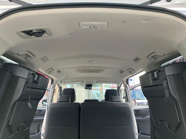 ノア X 衝突軽減 レーンキープ オートクルーズ 片側電動 ナビ フルセグ Bカメラ Bluetoothオーディオ ETC2.0 Iストップ LEDヘッドライト キーレス 禁煙車 3列 フルフラット ABS(32枚目)