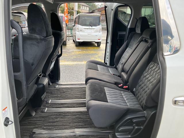 アルファード 2.5S 衝突軽減 レーンキープ アダプティブクルーズ 両側電動 ナビ フルセグ Bカメラ Bluetoothオーディオ 後席モニター ETC2.0 LEDヘッドライト 19インチAW スマキー 禁煙車(42枚目)