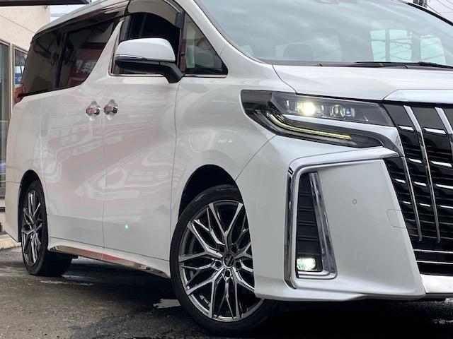 アルファード 2.5S 衝突軽減 レーンキープ アダプティブクルーズ 両側電動 ナビ フルセグ Bカメラ Bluetoothオーディオ 後席モニター ETC2.0 LEDヘッドライト 19インチAW スマキー 禁煙車(45枚目)