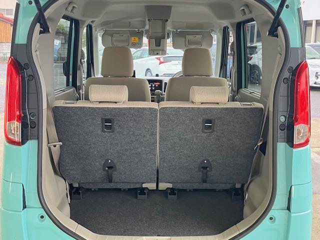 スペーシア Ｘ　衝突軽減　レーンキープ　片側電動　シートヒーター　ナビ　フルセグ　全周囲カメラ　Ｂカメラ　Ｂｌｕｅｔｏｏｔｈオーディオ　ＥＴＣ　Ｉストップ　スマキー　ＡＢＳ　電格ミラー　ベンチシート　ＣＤ　ＤＶＤ再生（12枚目）